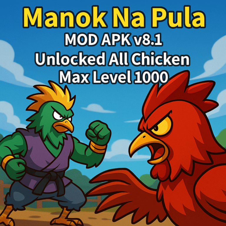 Manok Na Pula MOD APK v8.1 – All Chickens Unlocked, Max Level