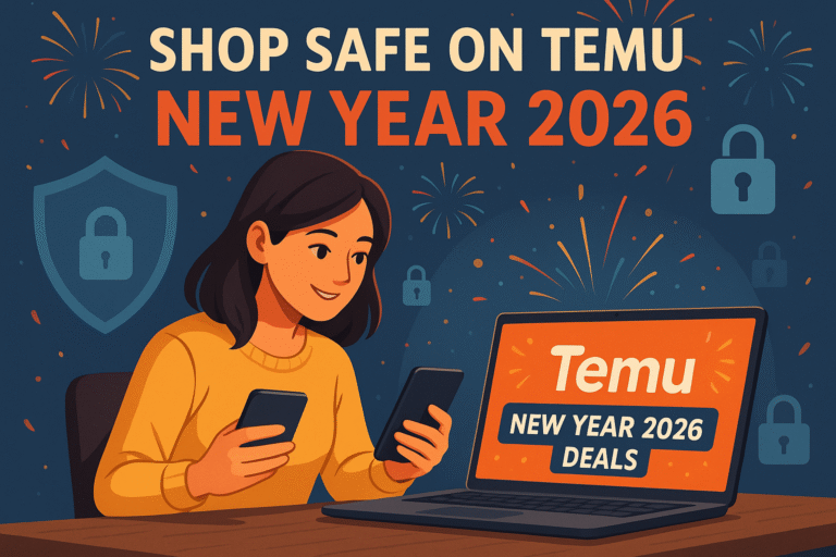 How to Shop Safely on Temu This New Year 2026 – Holiday Shopping Tips from an IT Support Provider