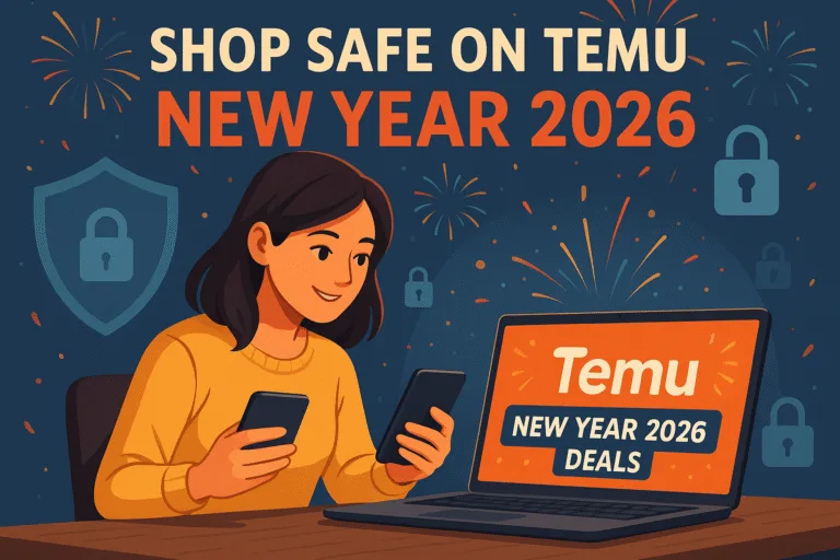 How to Shop Safely on Temu This New Year 2026 – Holiday Shopping Tips from an IT Support Provider