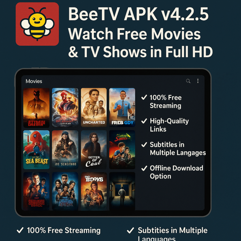 Download BeeTV APK v4.2.5 – Free HD Streaming