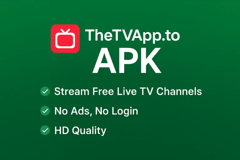 TheTVApp.to APK – Free Live TV Channels on Android (No Ads, No Login)