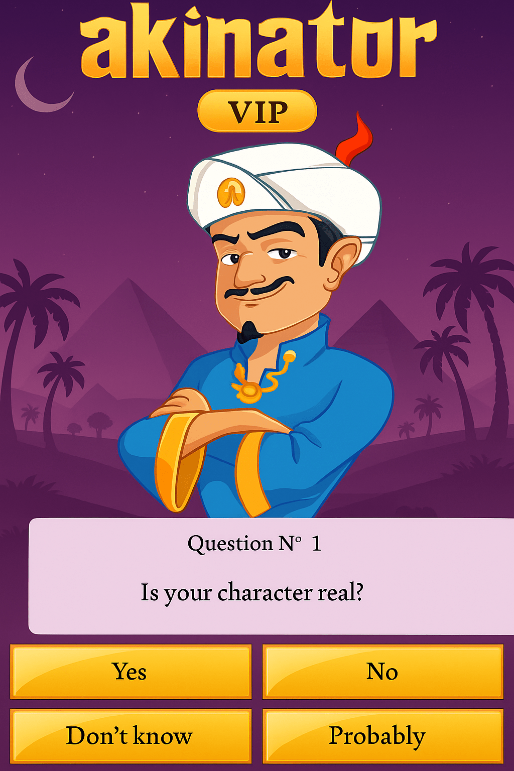 Akinator VIP MOD APK – Unlimited Money Puzzle Game for Android