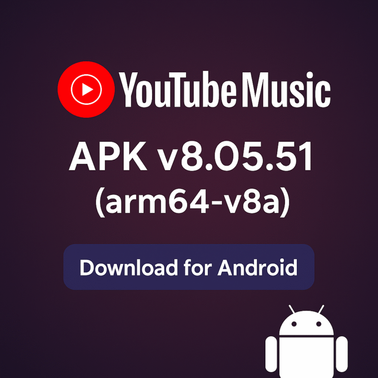 YouTube Music APK v8.05.51 (arm64-v8a) – Download for Android