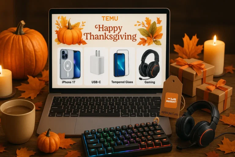 Temu Thanksgiving 2025 Deals – Tech, Decor & Gifts Under $30