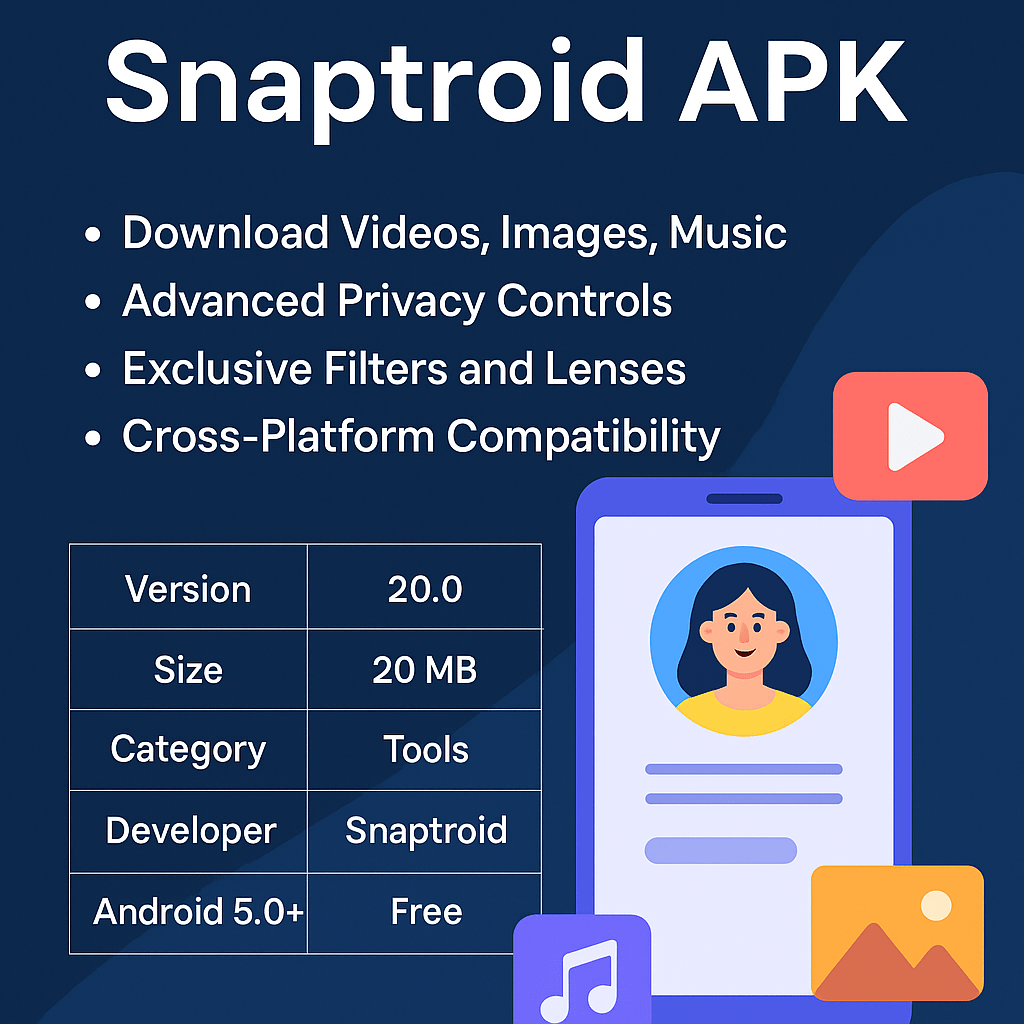 Snaptroid APK promo – modded Snapchat features and Android installation steps