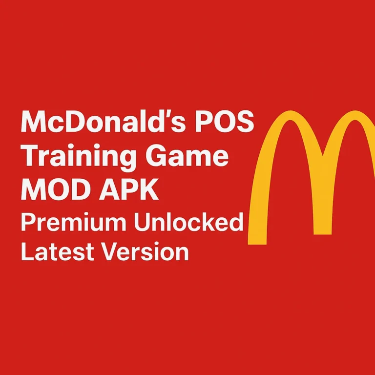 McDonald’s POS Training Game MOD APK (Premium Unlocked) –Play Like a Pro