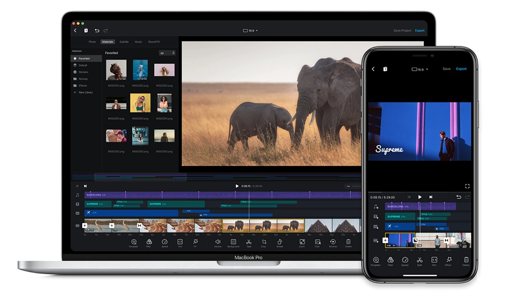 VN Video Editor for Mac vs. Competitors