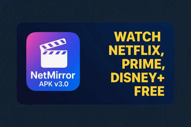 NetMirror APK v3.0 Download Free — Watch Netflix, Prime, Disney+ Free HD